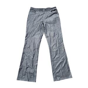 Theory Men's Dress Pants Size 38 x 34 Gray Wool Blend Career